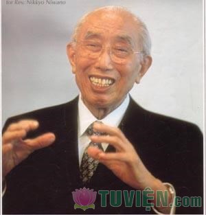 Pháp Sư Nikkyo Niwano, nhà lãnh đạo tôn giáo thế giới. Thích Nguyên Tạng