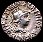 Coin of Menander.